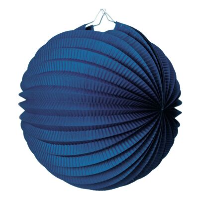 LÁMPARA REDONDA AZUL MARINO 30 CM