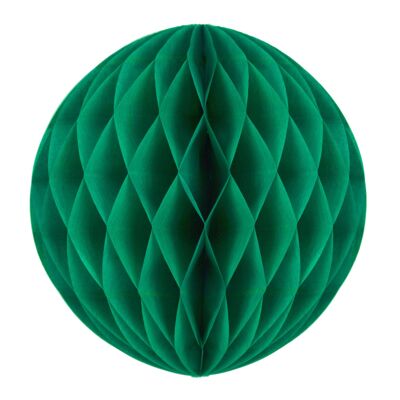 BOLA DE PANAL DE 20 CM VERDE ABETO