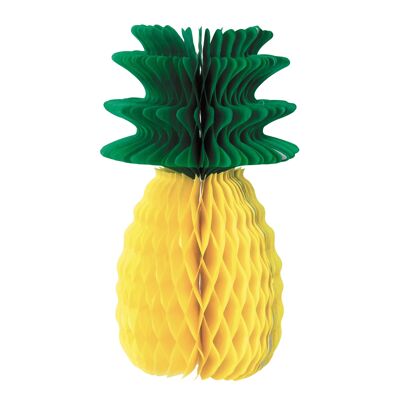 MINI ANANAS A NIDO D'APE GIALLO E VERDE