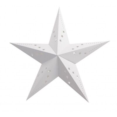 LINTERNA ESTRELLA BLANCA DE 30 CM