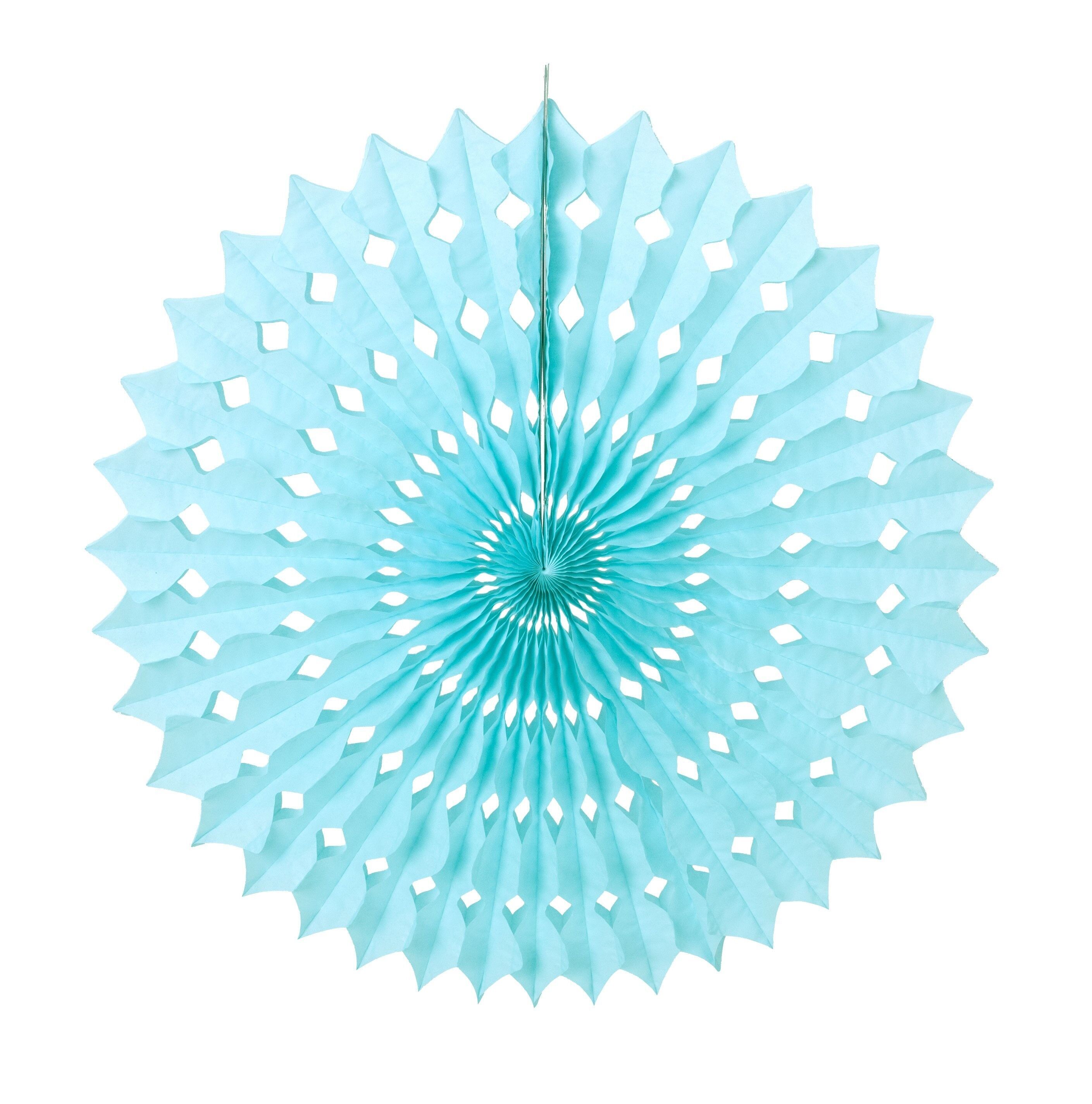 VENTAGLIO DI DRAGE BLU 53 CM