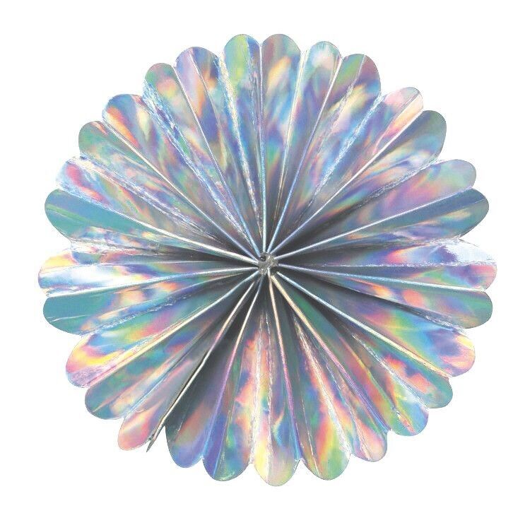 VENTILATORE IRIDESCENTE 53CM