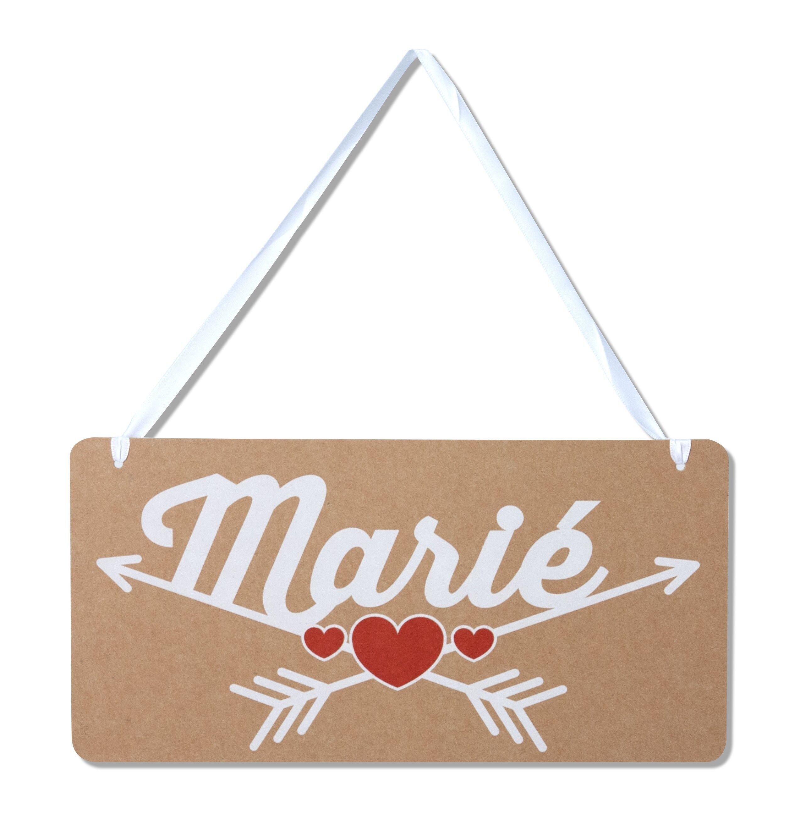 INSEGNA SEDIA SPOSATA 30CM