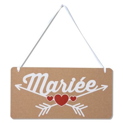 BRIDE'S CHAIR SIGN 30CM
