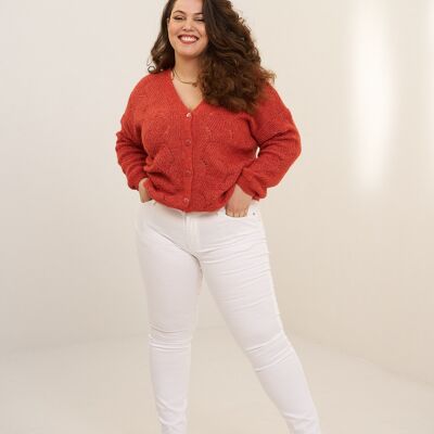 Schmale, kurvige Push-up-Jeans – Chloe