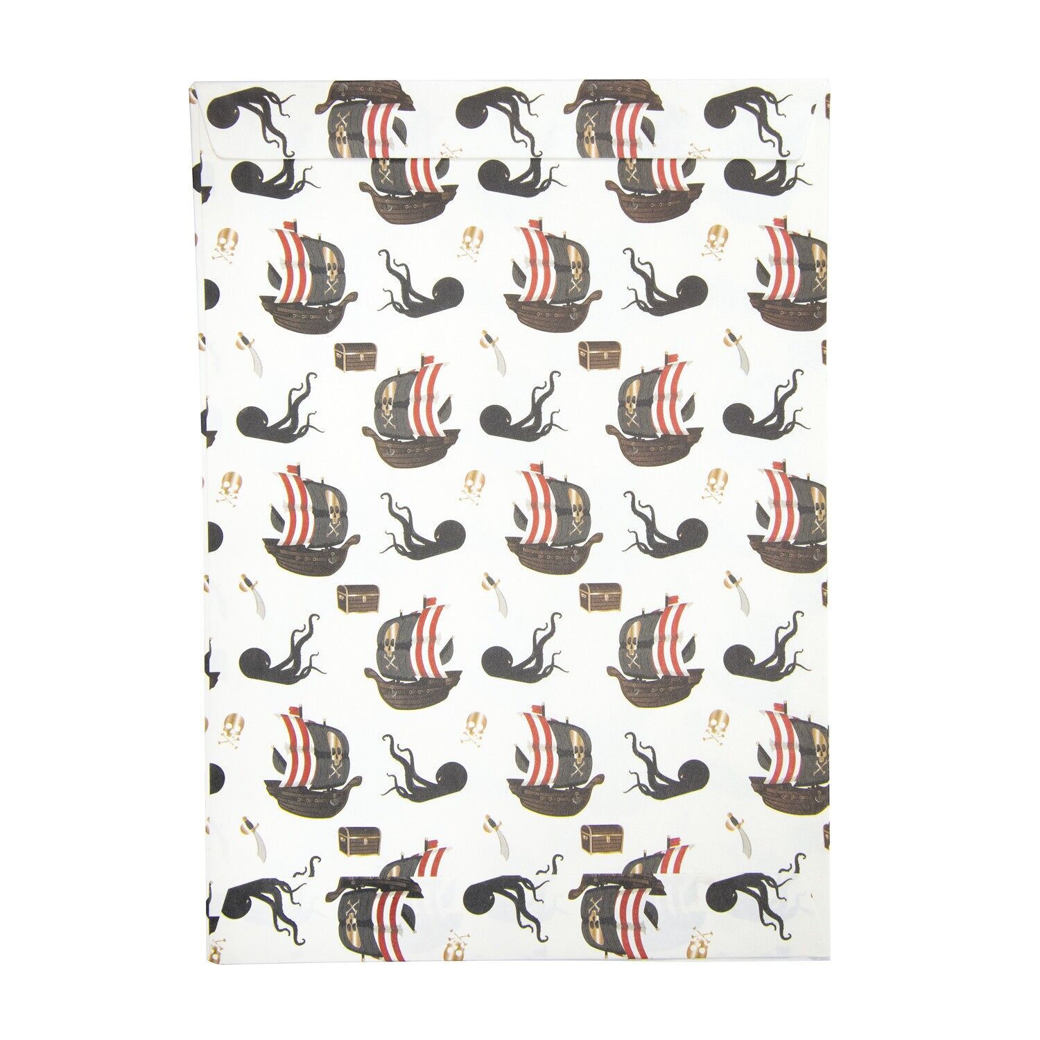 BUSTE DI CARTA PIRATA X 8 PZ