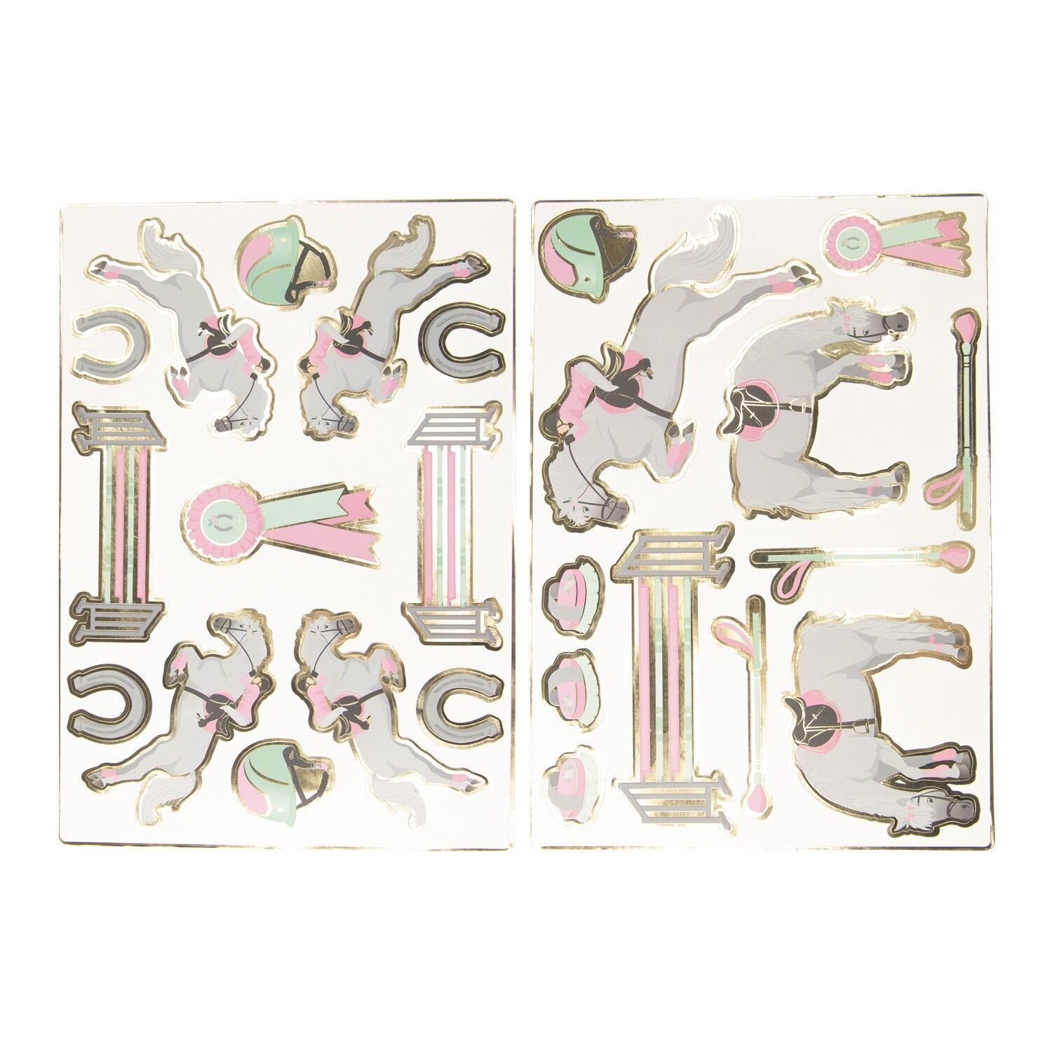 ADESIVI LOVE HORSE X 25 PZ