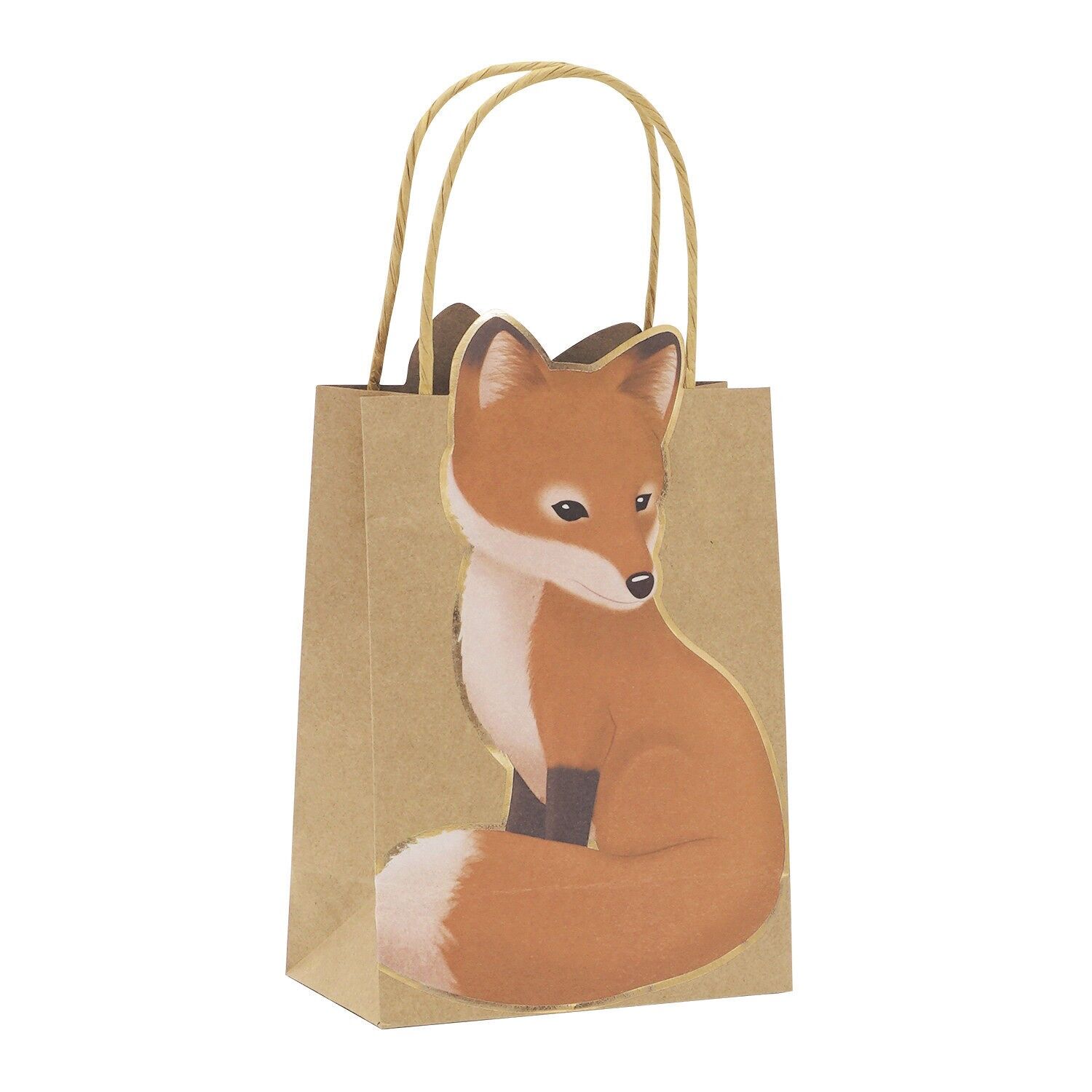 4 SACCHETTI DI CARTA WOODLAND