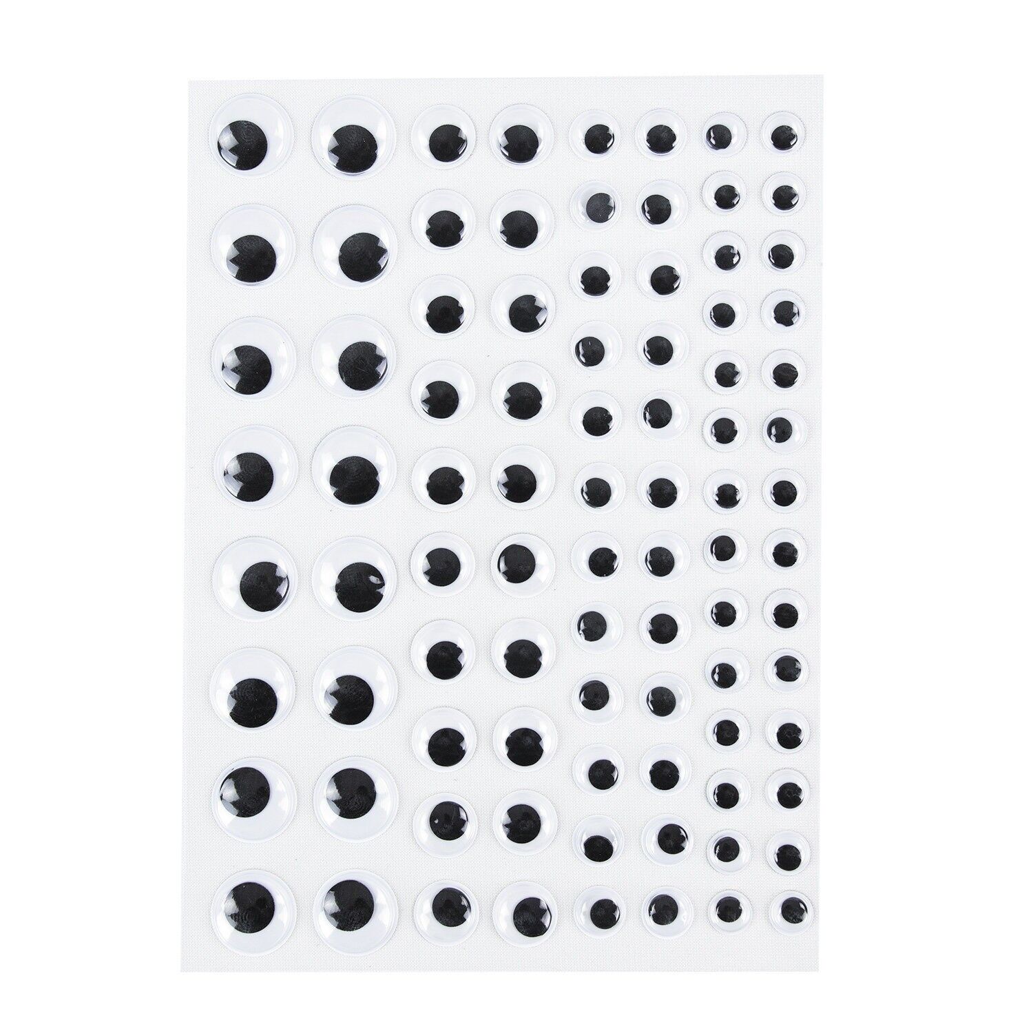 Adesivi occhi mobili x 88