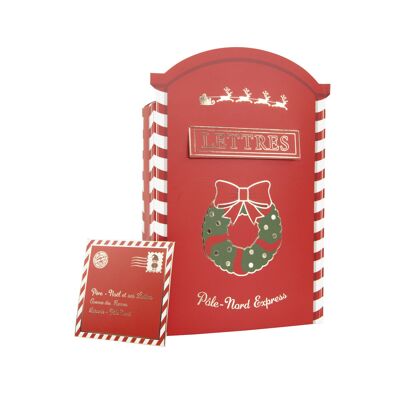 SANTA CLAUS'S MAILBOX AND ITS 2 SWEETY XMAS LETTERS