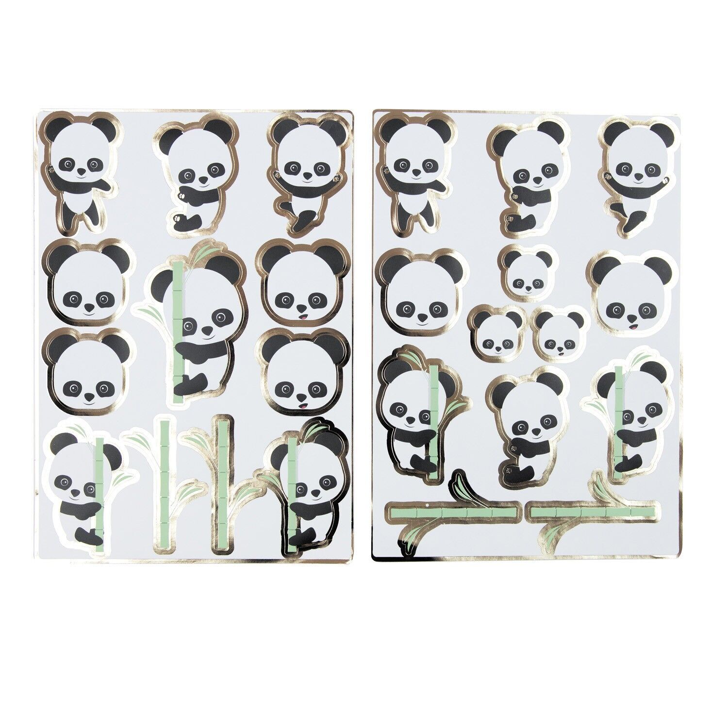 ADESIVI BABY PANDA X 25 PZ