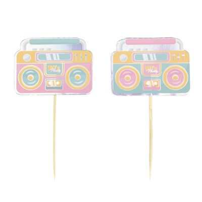 90'S PARTY COCKTAIL PICKS X 10