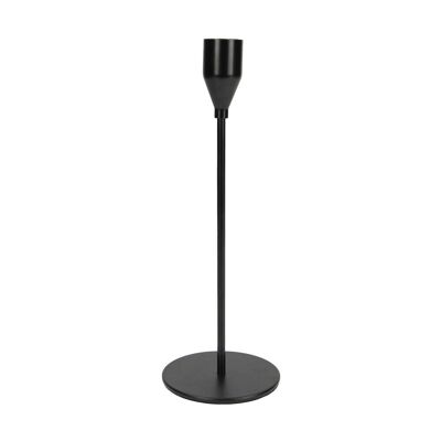 DESIGNER BLACK CANDLE HOLDER