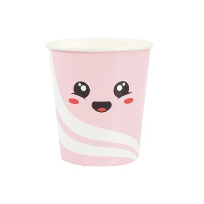 200ML SWEETY JUNK FOOD CUPS X 8