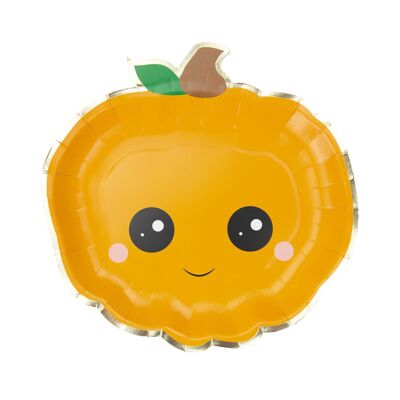 PIATTI DI ZUCCA DI HALLOWEEN DOLCI X 8