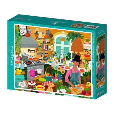 2000 Piece Puzzle - My Happiness is in the Kitchen