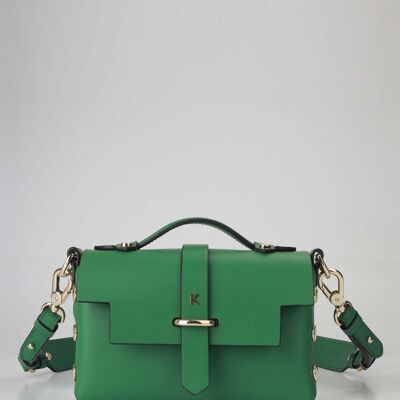 Sac TOY en cuir lisse S -VERT