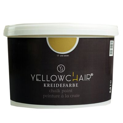 Chalk color No. 17 / one seven / ocher yellow, 5 liters