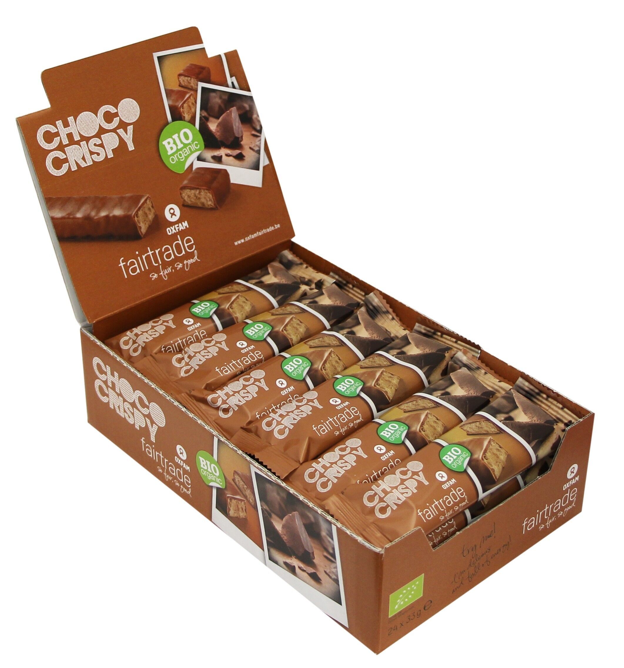 Barretta di cioccolato croccante