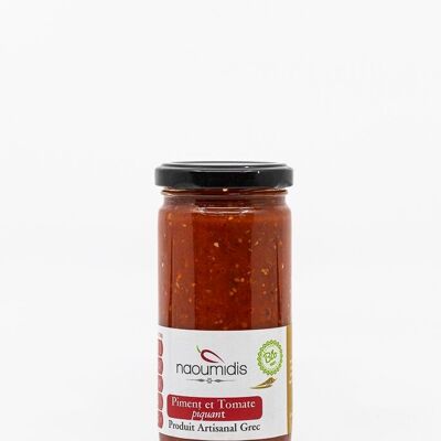 PROMO -10% - Sauce piment et tomate. Piquant. BIO - DLC 10/2025