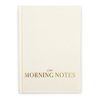 Notas de la mañana: Diario de bienestar y gratitud, cuidado personal, regalo de bienestar