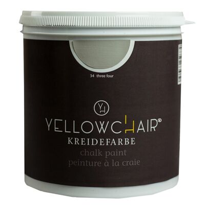 Chalk color No. 34 / three four / gray beige, 1 liter