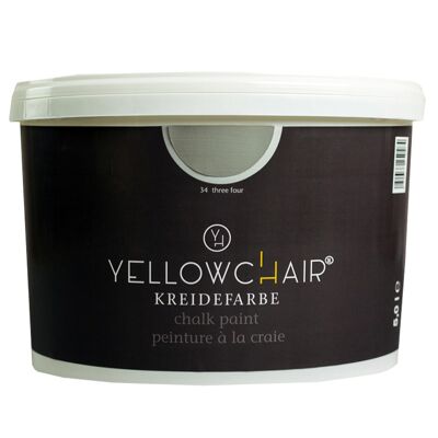 Chalk color No. 34 / three four / gray beige, 5 liters