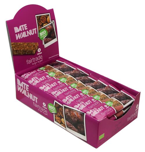 Organic date nut bar