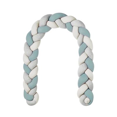 Cama serpiente trenzada Jersey Trio Gris