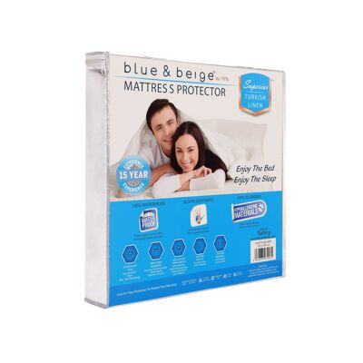 Waterproof Mattress Protector Small Double 120x200