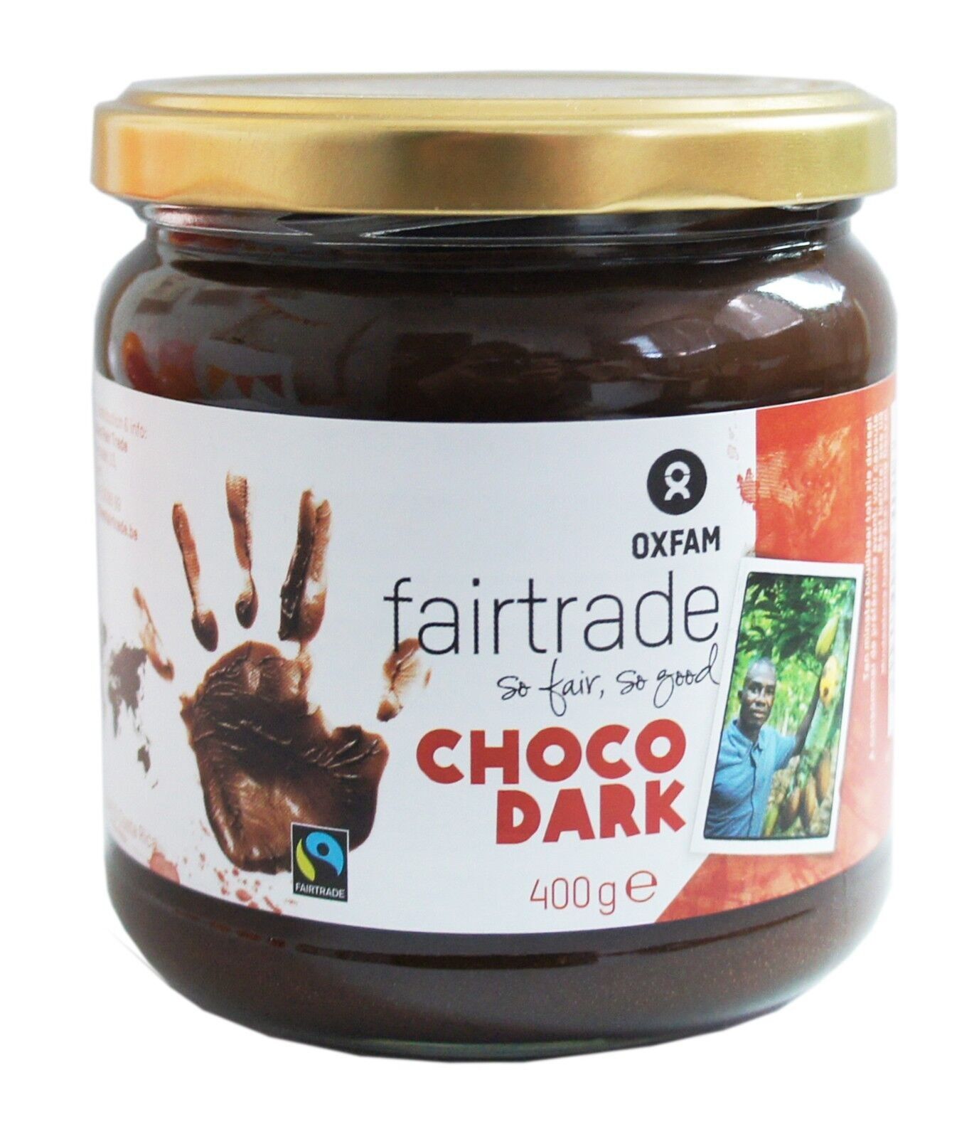 Crema spalmabile al cioccolato fondente