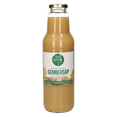 Jus de Gingembre Pur 750ml | Thé au gingembre | Coup de gingembre | Thé au gingembre | gingembre