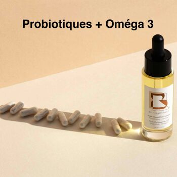 Huile Visage Multi-Usages Probiotiques + Oméga 3 2