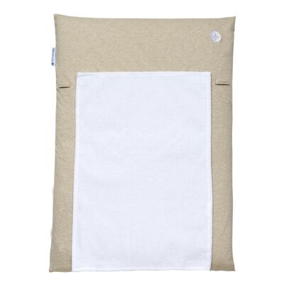 Matelas à langer beige étroit