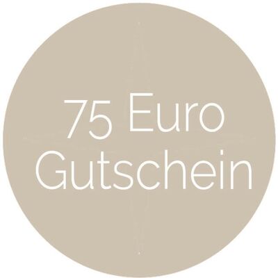 Vale de 75 euros