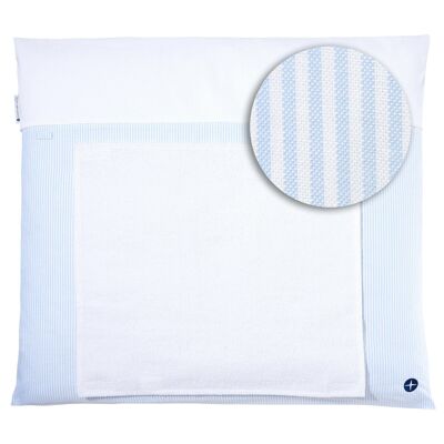 Matelas à langer bleu
