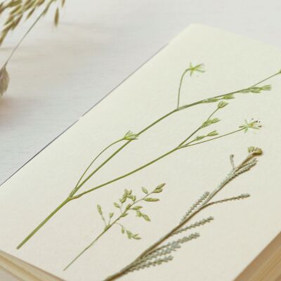 Quaderno Erbario A6 • Giardino estivo (fiori)