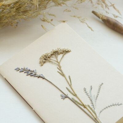 Quaderno di fiori per erbario A6 • Giardino estivo