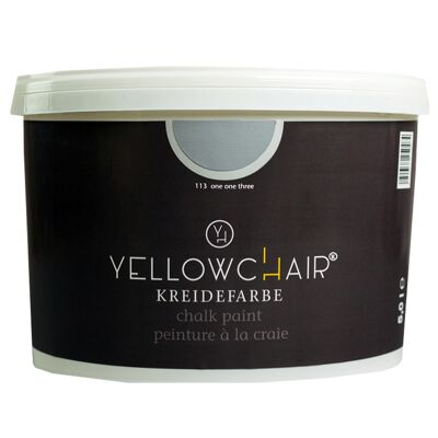 Chalk color No. 113 / one one three / ice gray, 5 liters