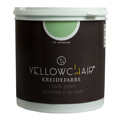 Chalk color No. 121 / one two one / sage green, 1 liter
