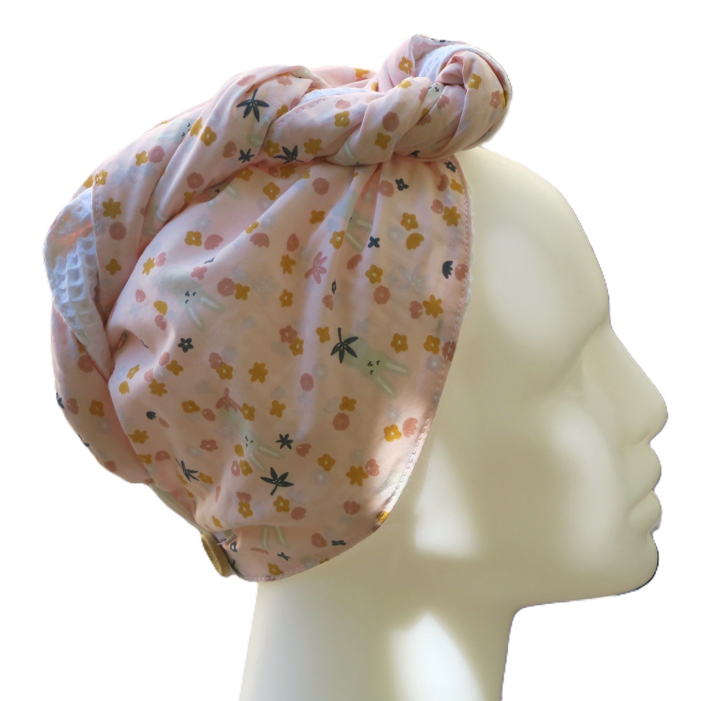 Asciugamano per capelli / Asciugamano turbante per capelli - Bambini e adulti