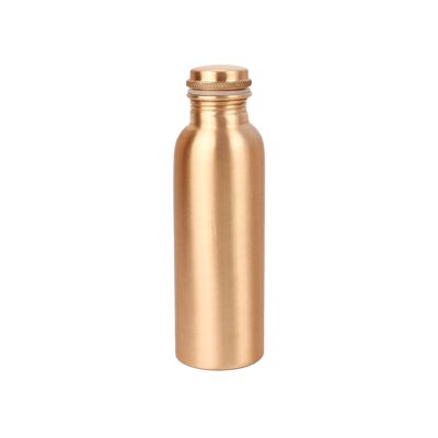 Plain Matt Copper Bottle - 500 ML