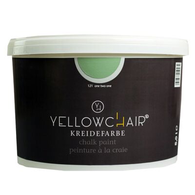 Chalk color No. 121 / one two one / sage green, 5 liters