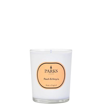 Bougie Pêche & Amyris 180g