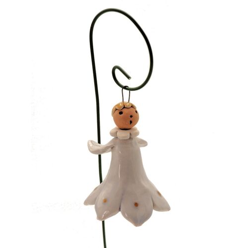 Garden angel light blue 6cm