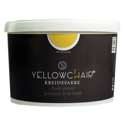 Chalk color No. 162 / one six two / golden yellow, 5 liters