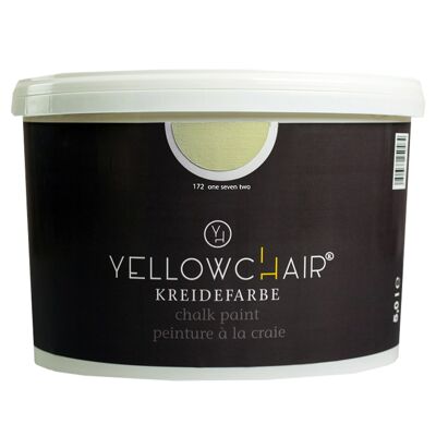 Chalk color No. 172 / one seven two / light yellow, 5 liters