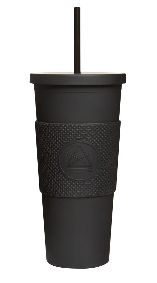 Neon Kactus Double Walled Straw Cup - Rock Star 22oz