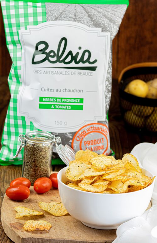 Chips Artisanale aux Herbes de Provence & Tomates