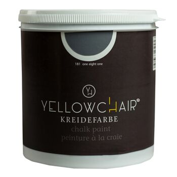 Couleur de craie Non. 181 / un huit un / gris foncé, 1 litre 1